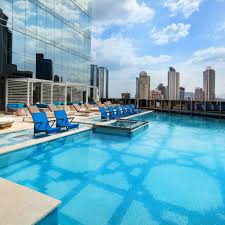 W Panama luxury lifestyle hotel with modern architecture and vibrant city skyline views in Panama City.